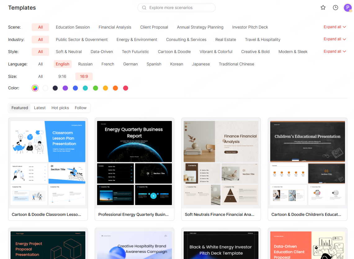 ai presentation tools