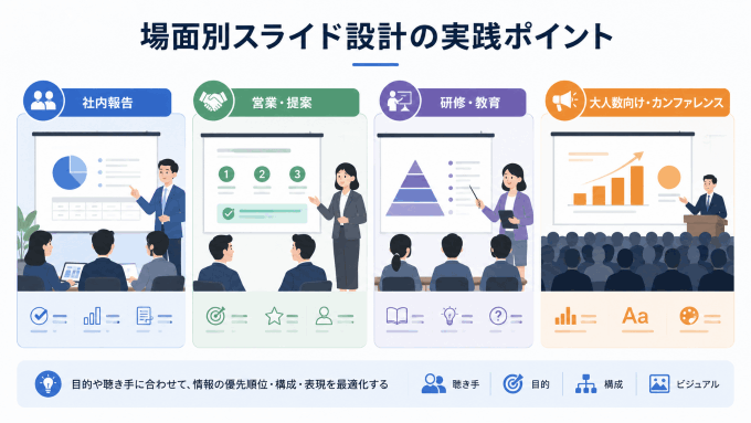 場面別スライド設計