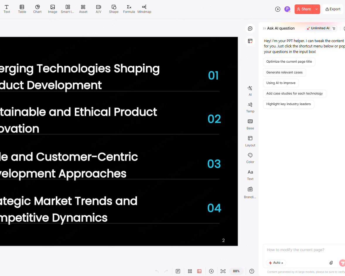 ai powerpoint generator
