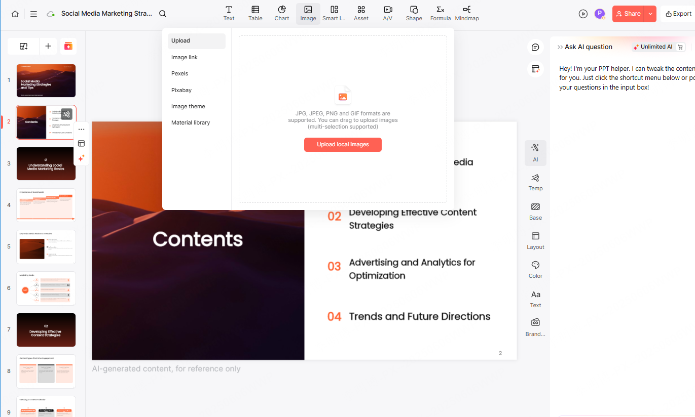 ai presentation tools