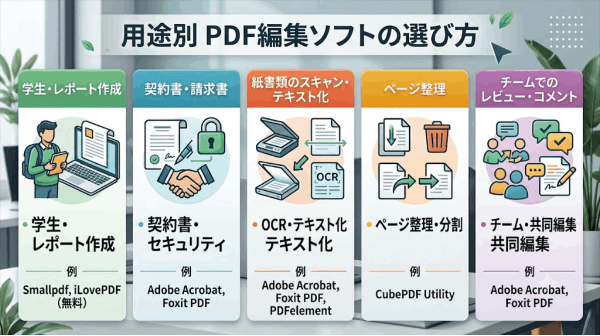 用途別に考える選び方