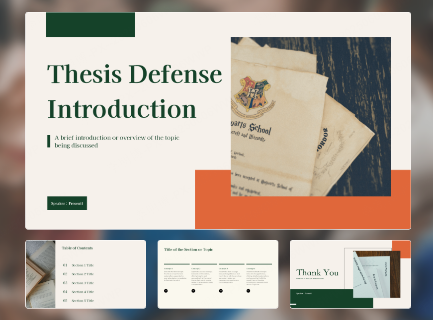 proposal defense ppt templates