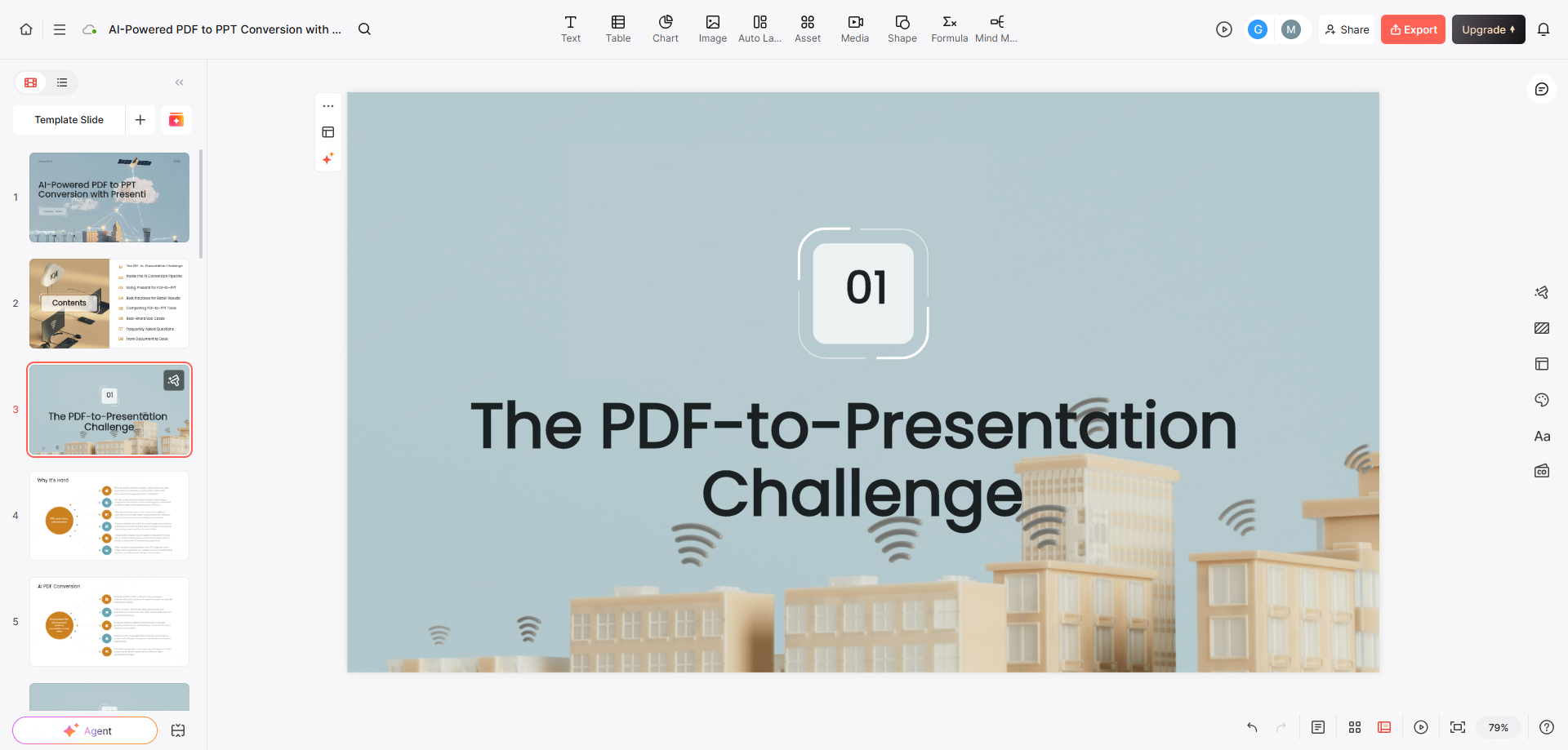 claude ai for ppt