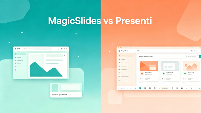 MagicSlides vs Presenti : Simple extension Google Slides ou plateforme tout-en-un ?