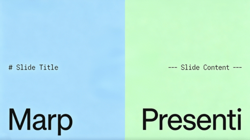 Marp vs Presenti : l'alternative 