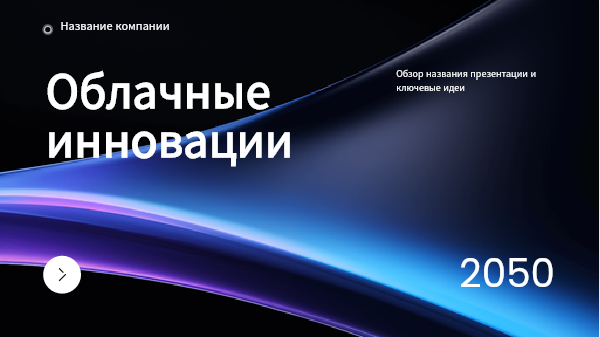 Шаблон презентации Presenti AI
