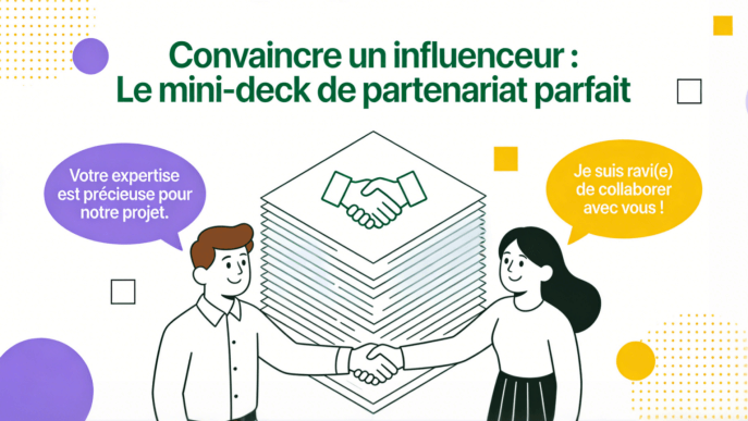 Convaincre un influenceur : Le mini-deck de partenariat parfait