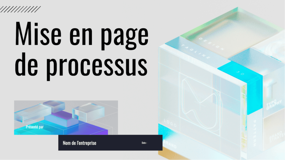 Présenter un processus : 14 mises en page dans Presenti