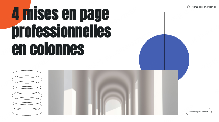 4 mises en page en colonnes pour organiser une présentation