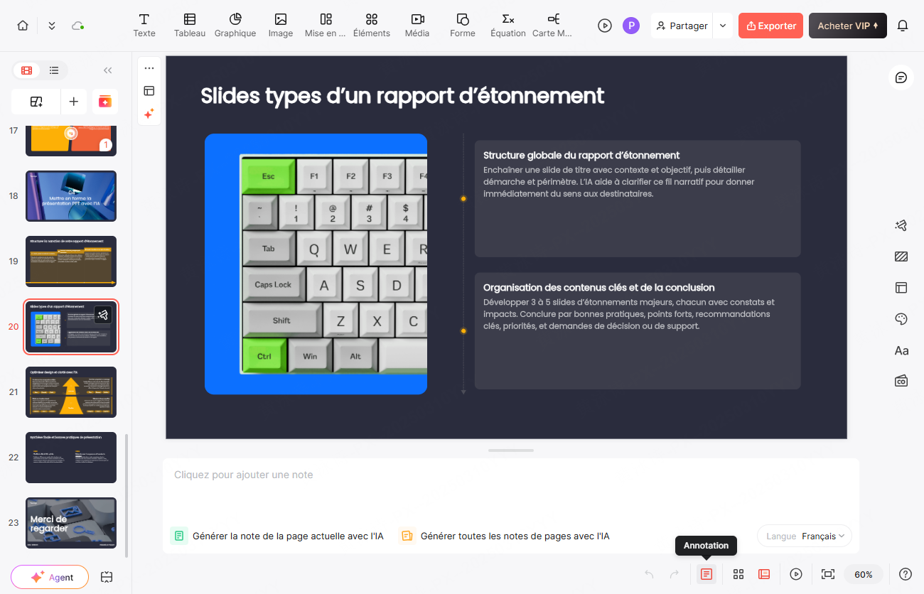 mode présentateur powerpoint