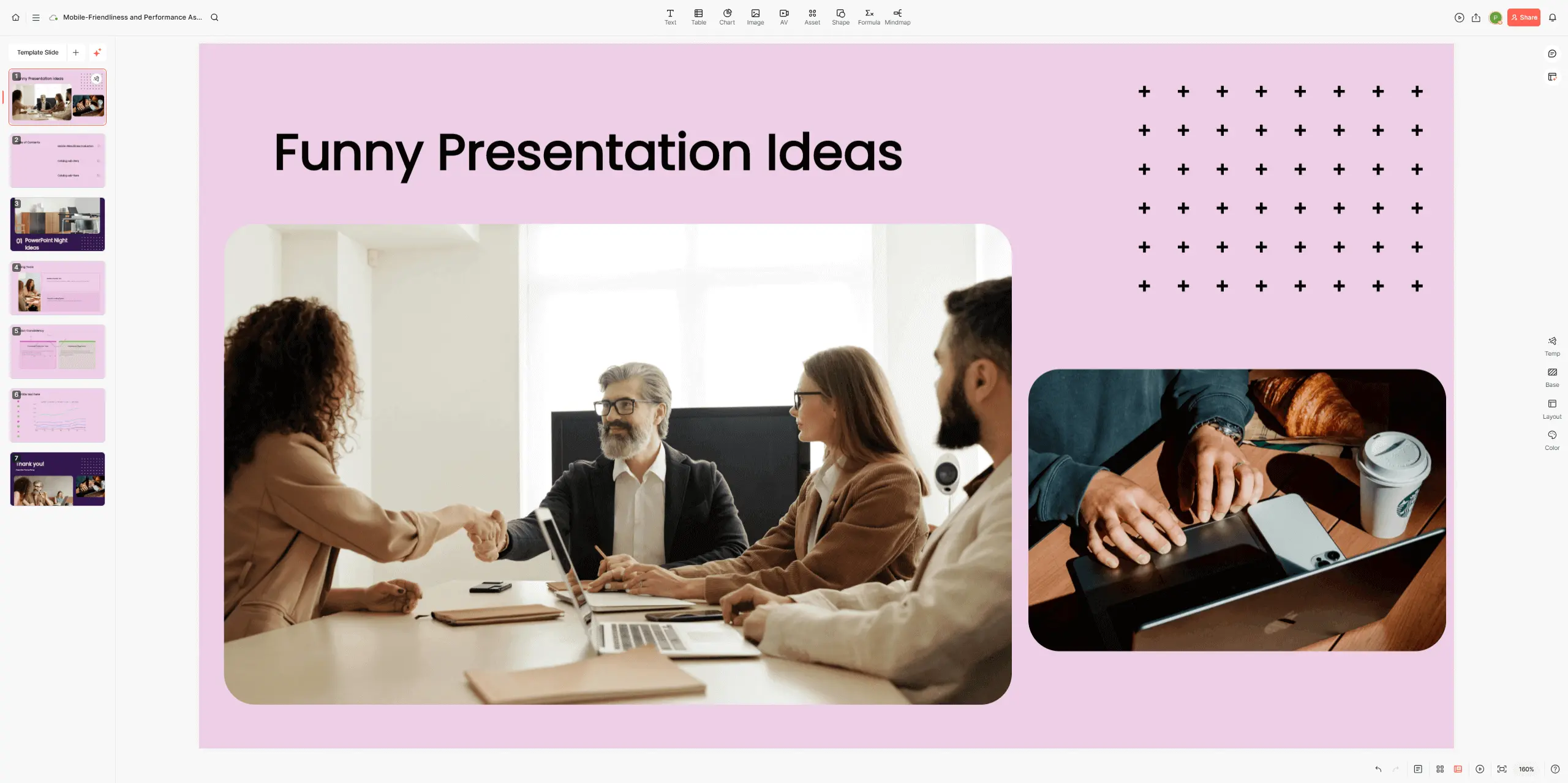 powerpoint night ideas