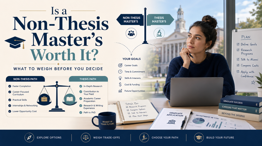 Is a Non-Thesis Master's Worth It? What to Weigh Before You Decide
