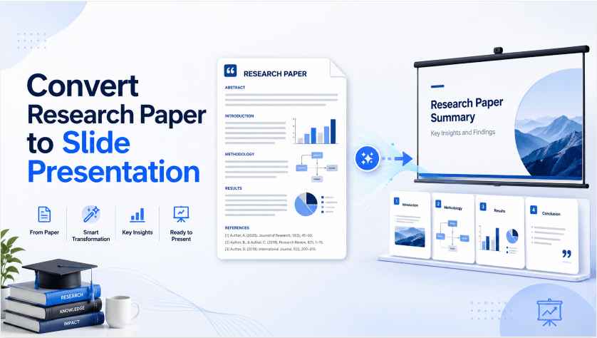 Research Paper to PPT: A Practical Template and AI Workflow