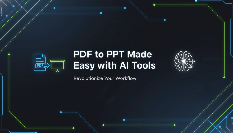 PDF to PowerPoint Made Easy with AI Tools