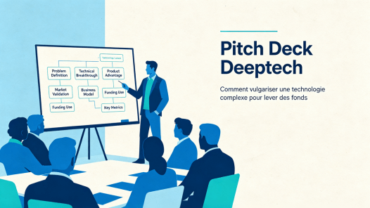 Pitch Deck Deeptech : Comment vulgariser une technologie complexe pour lever des fonds