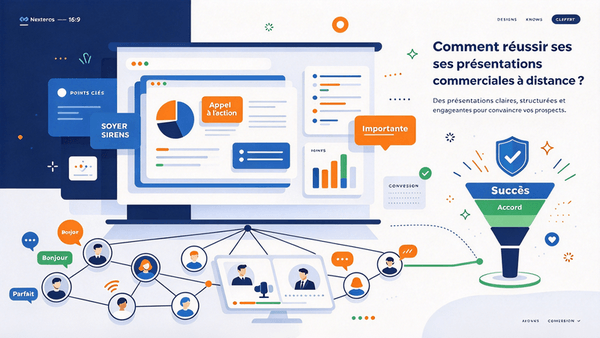 Comment réussir sa présentation commerciale à distance ?