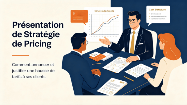 Présentation de Stratégie de Pricing : Comment annoncer et justifier une hausse de tarifs à ses clients