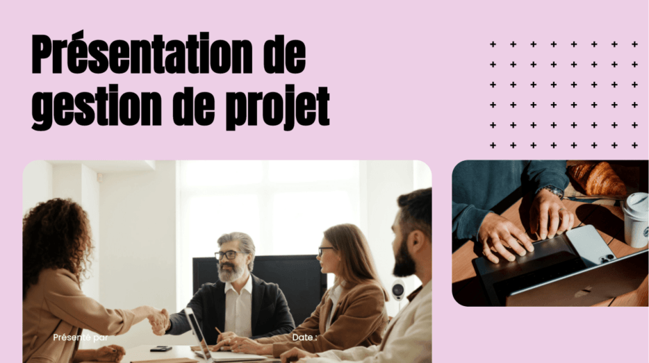 Présentation de gestion de projet : plan, exemple et conseils pour le COPIL