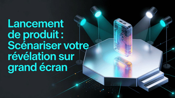 Lancement de produit : Scénariser votre révélation sur grand écran