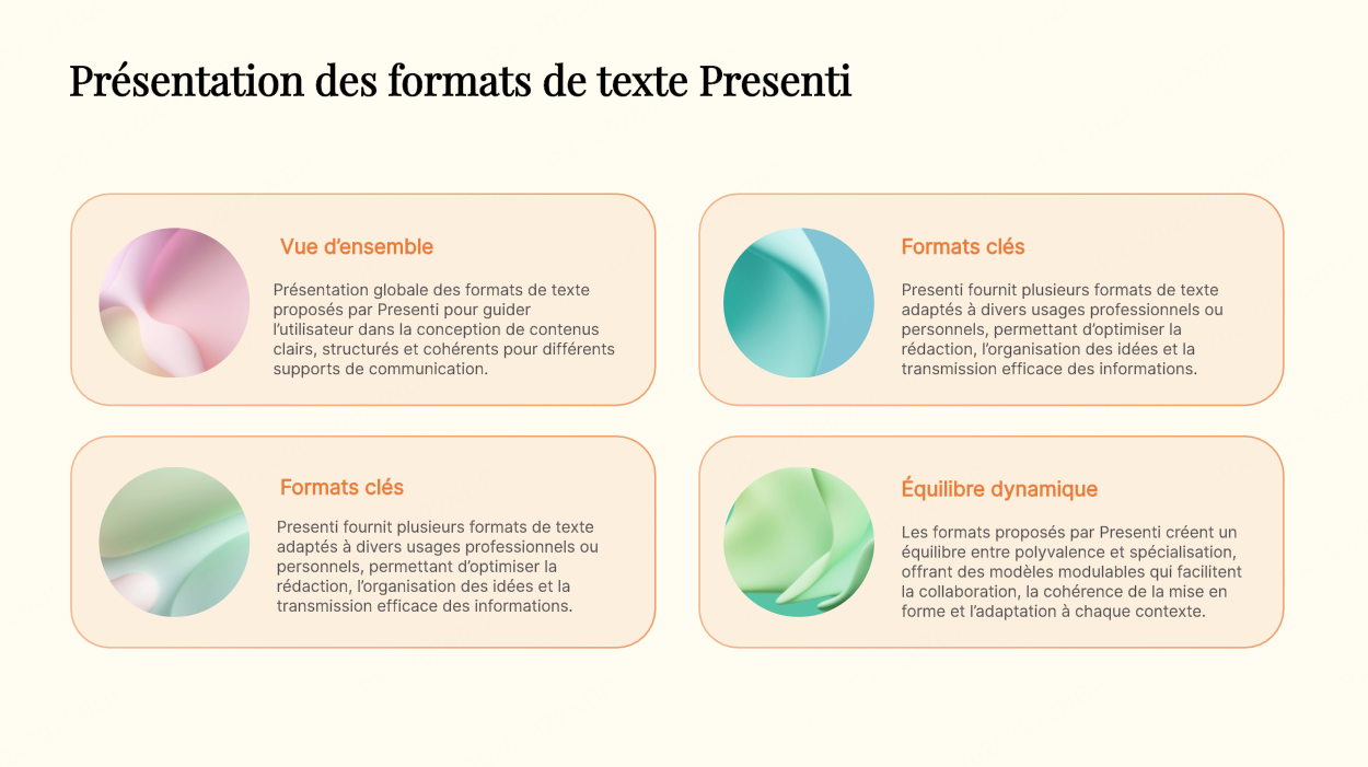 La matrice à médaillons circulaires et cartouches horizontaux