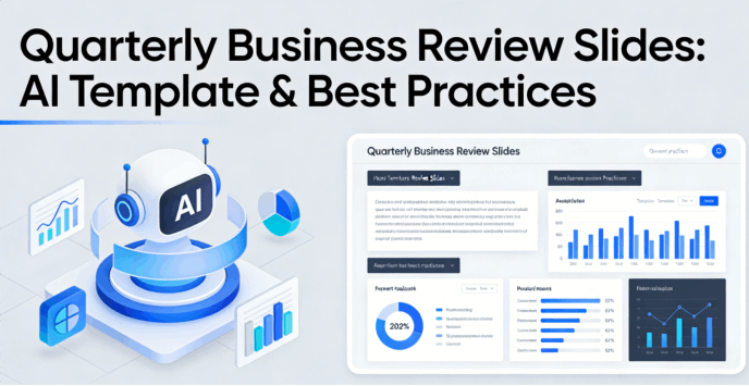 Quarterly Business Review Slides: AI Template & Best Practices