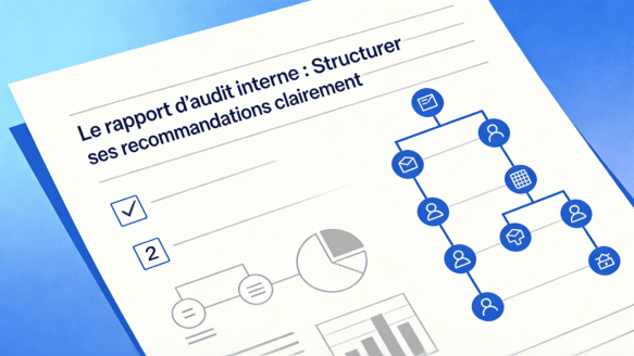 Le rapport d'audit interne : Structurer ses recommandations clairement
