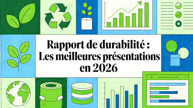 Rapport de durabilité : Les meilleures présentations en 2026