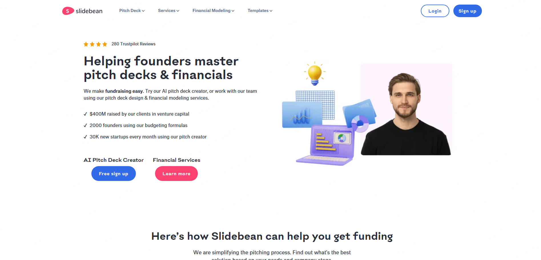 Slidebean : La plateforme historique combinant modèles et conseil financier