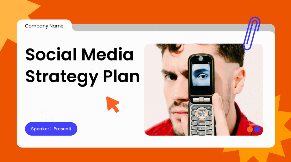 Social Media Strategy Plan Presentation Template