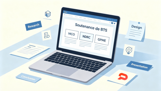 Soutenance de BTS (MCO, NDRC, GPME) : Réussir ses slides de projet de fin d'études