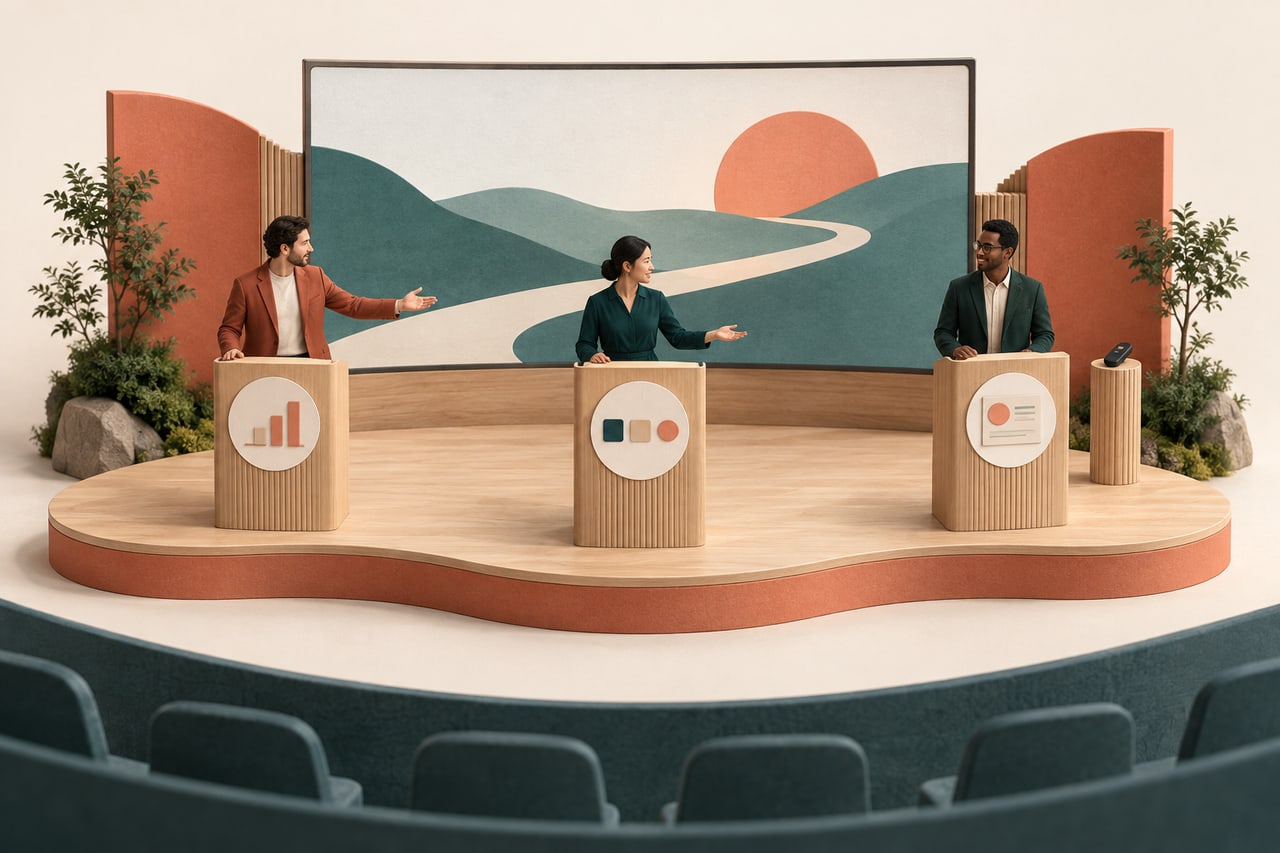 Multi-Presenter Presentations: Smooth Speaker Transitions Without Losing the Thread