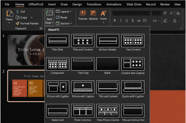 how to make a slideshow in powerpoint step2