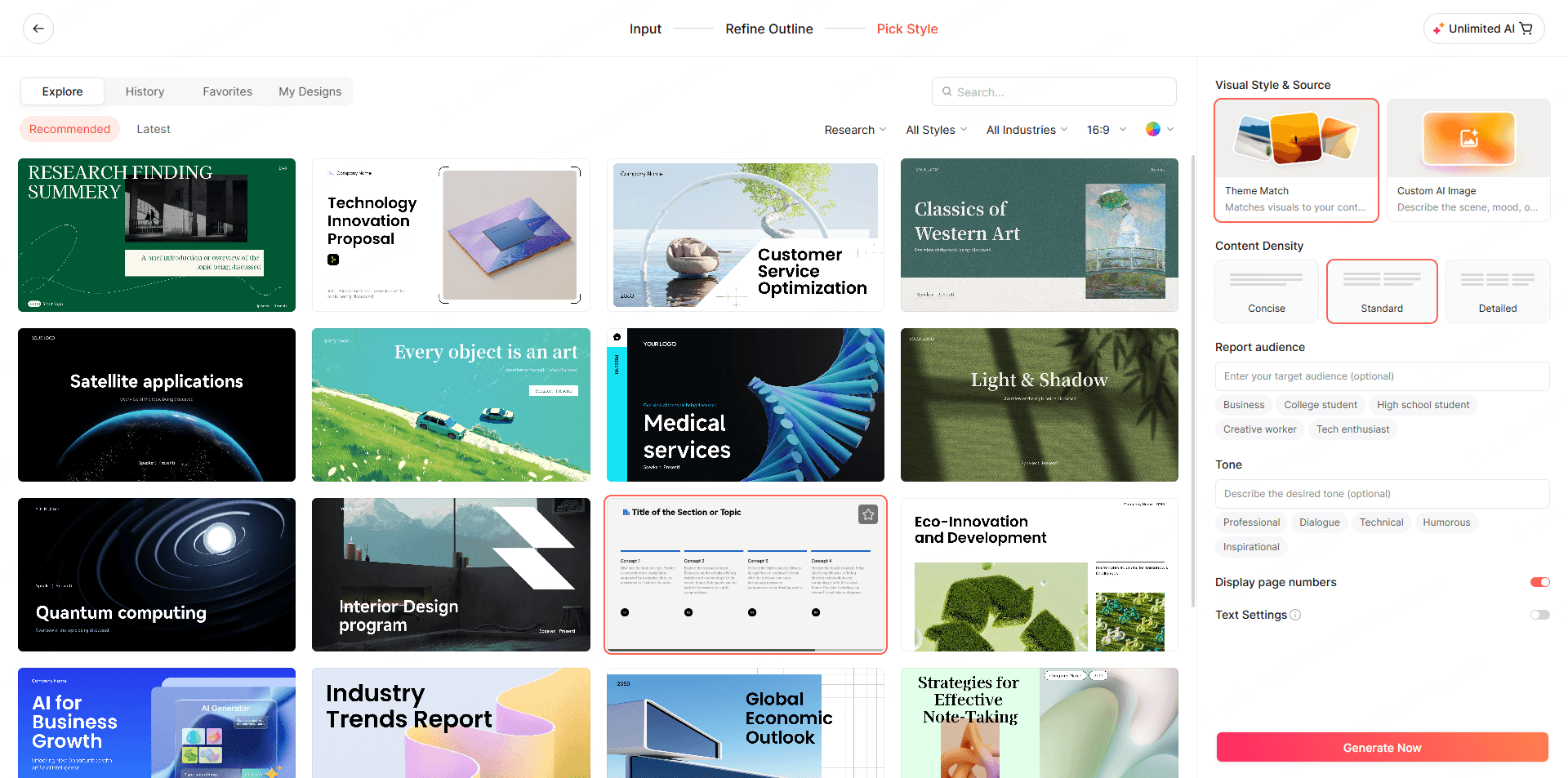 Step 3: Choose a Theme That Fits Your Audience
