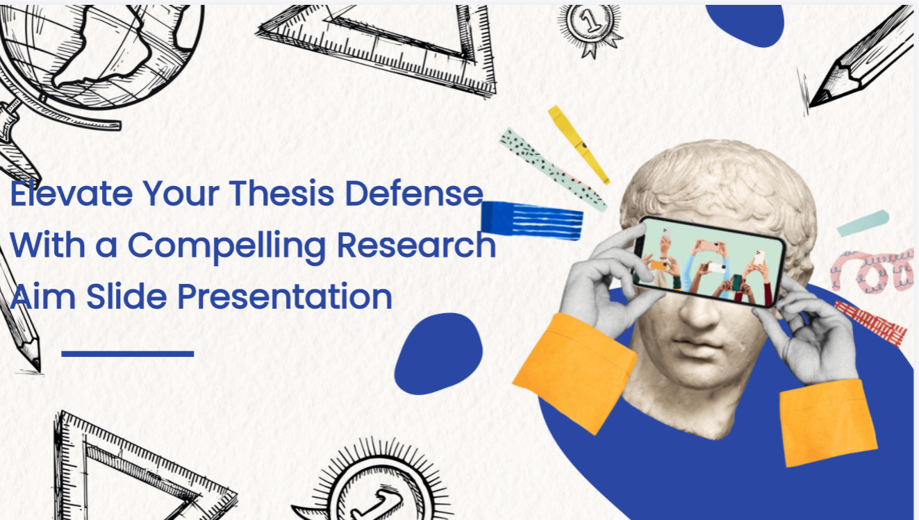 Elevate Your Thesis Defense With a Compelling Research Aim Slide Presentation