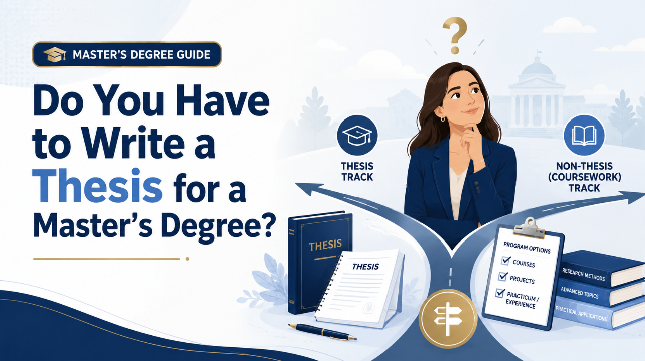 Do You Have to Write a Thesis for a Master's Degree?