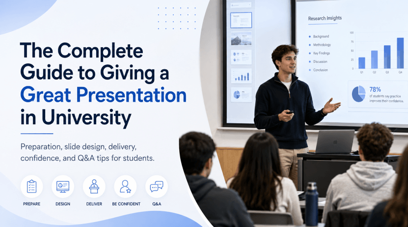 The Complete Guide to Giving a Great Presentation in University
