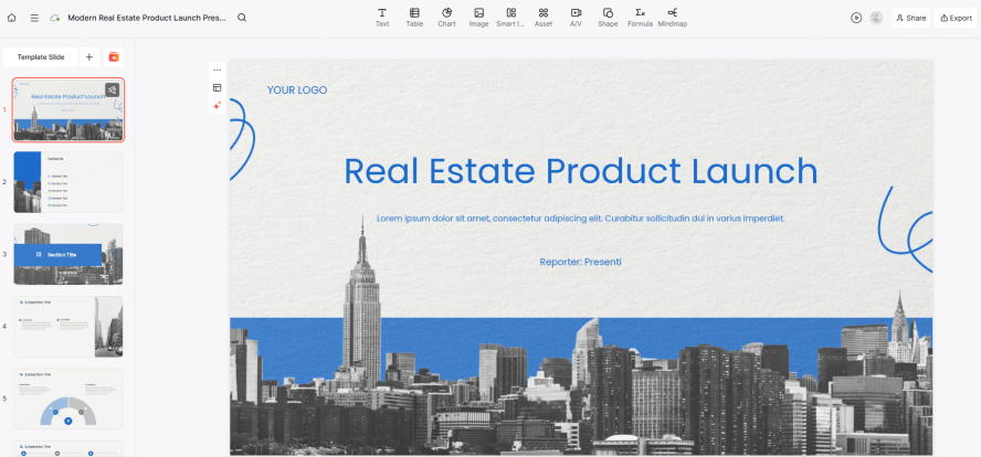 Real Estate Product Launch