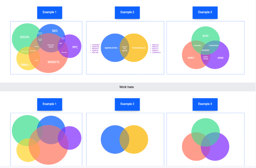 Venn Diagram Comparison