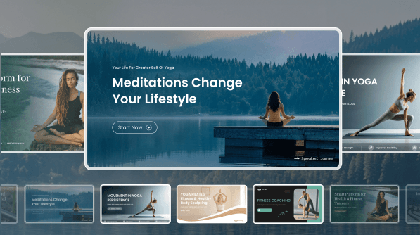 New Meditation & Yoga Presentation Templates | Free Download