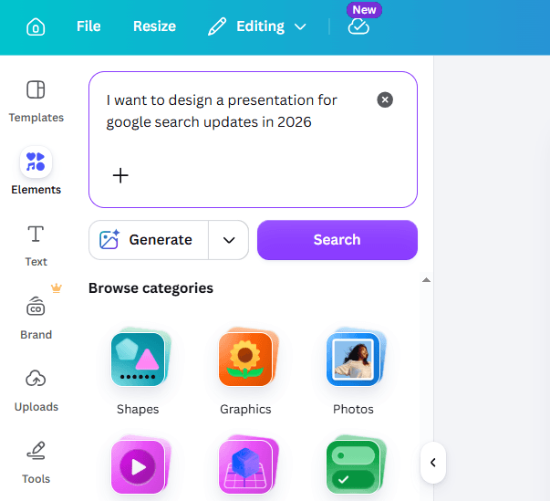 Canva AI Presentation Tools