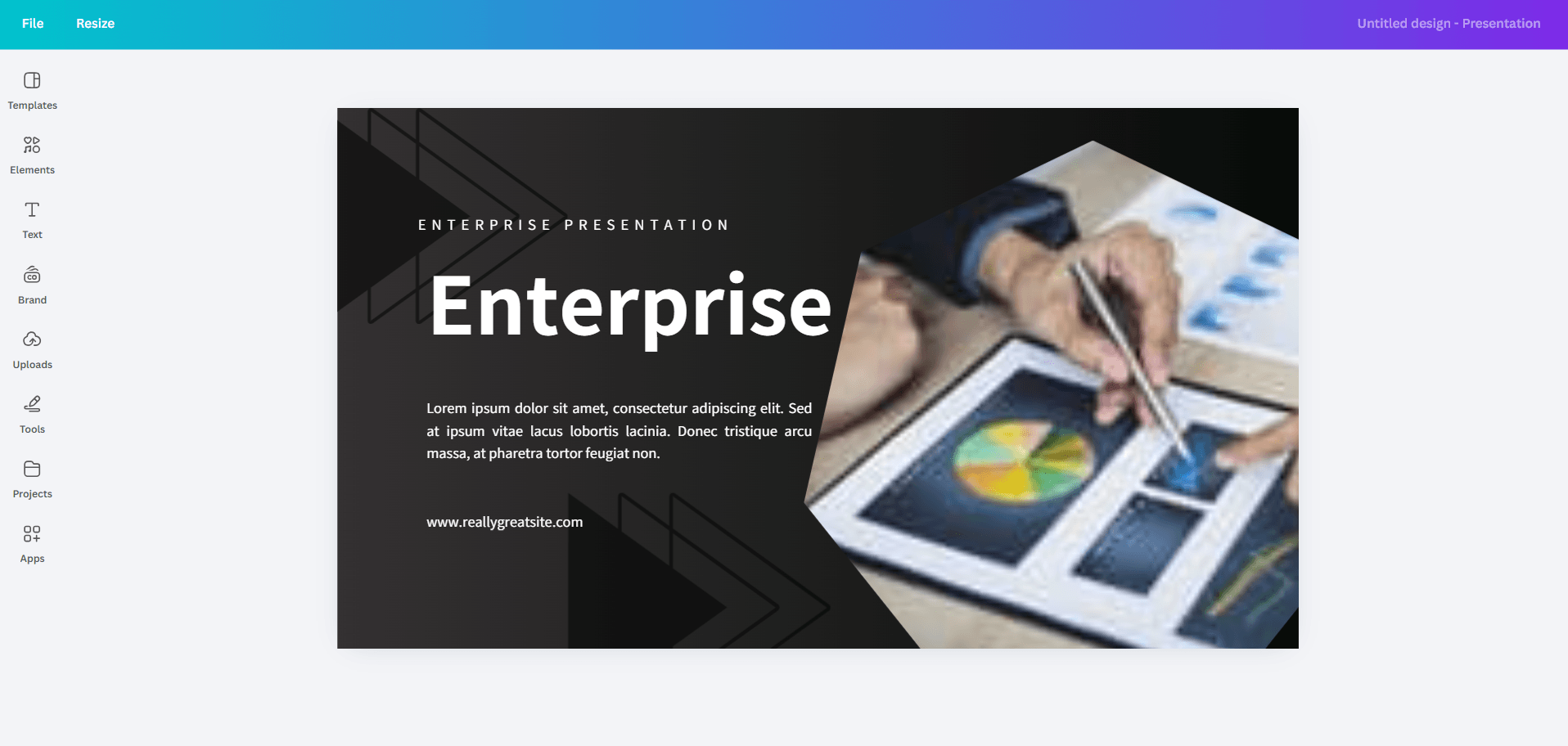 canva ai presentation 