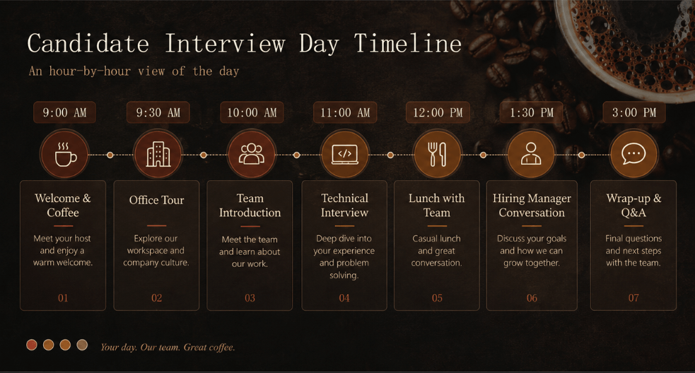 Daily Timeline Slide