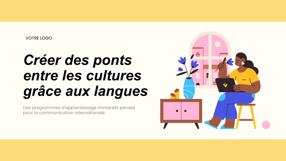 Modèle de présentation : Langues et cultures du monde