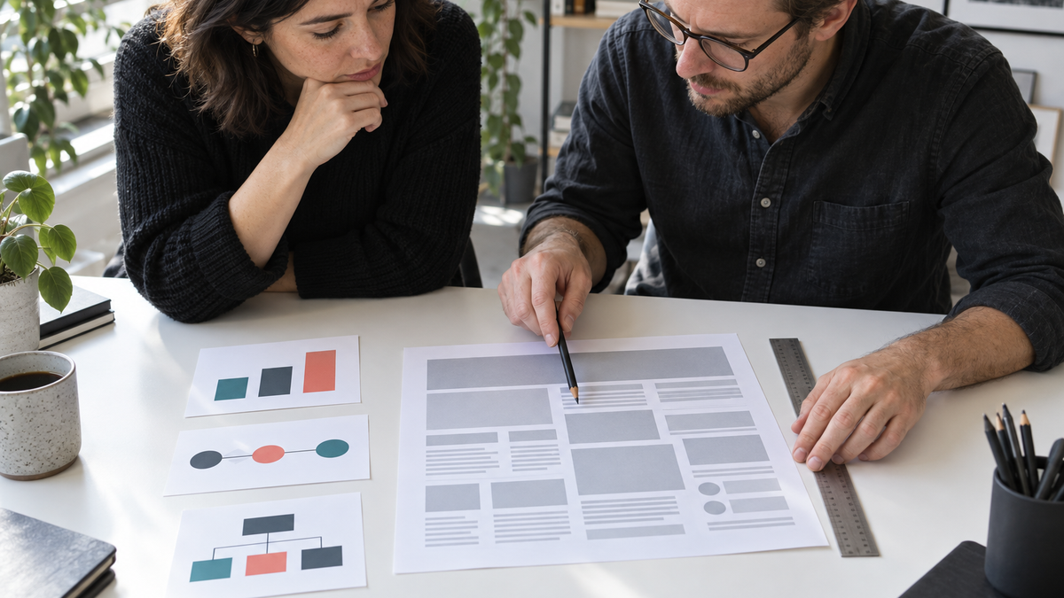 Analyse d'une diapositive pour identifier comparaison, chronologie ou hiérarchie