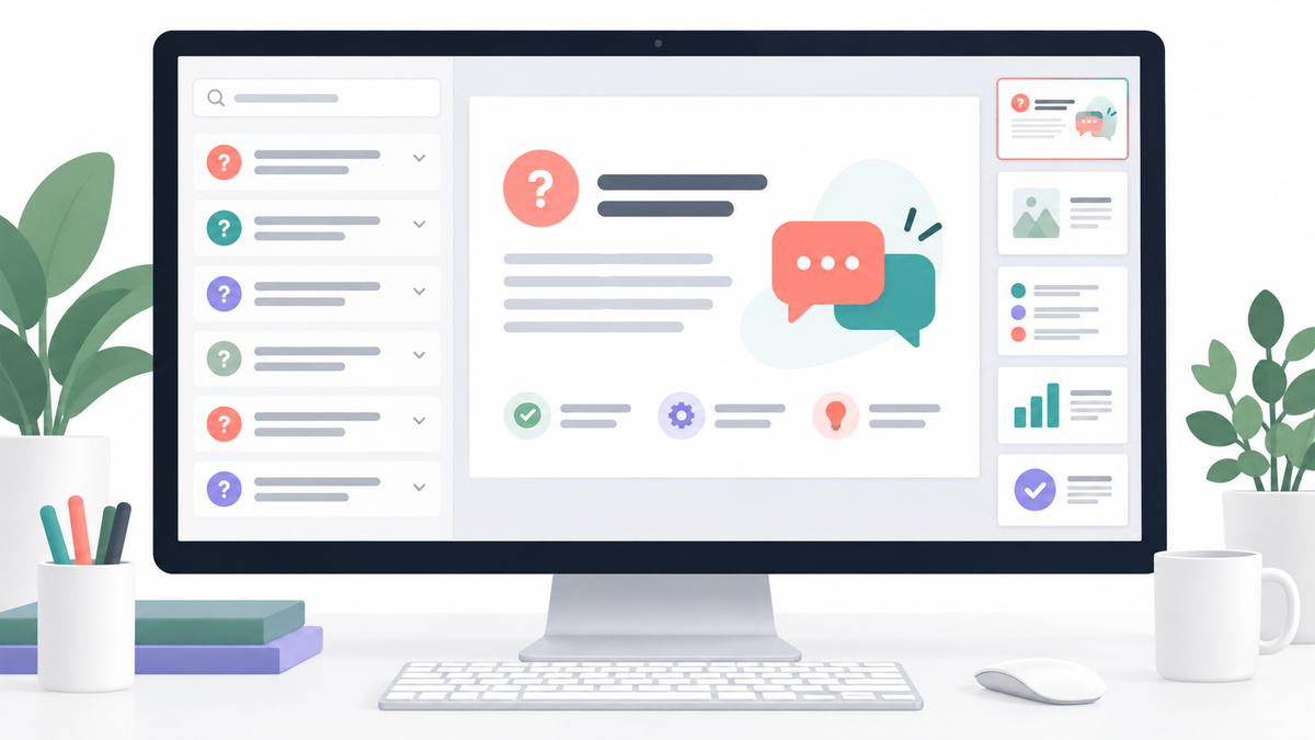 Transformer une FAQ en diaporama de questions-réponses