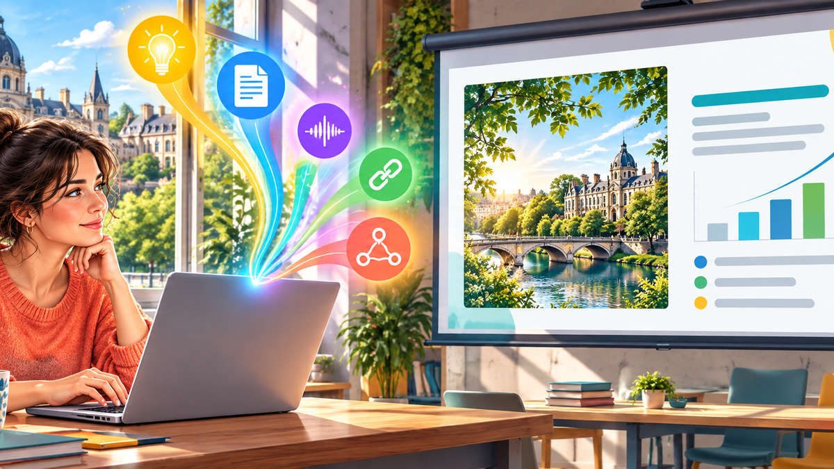Une IA qui fait des PowerPoint : comment ça marche ?