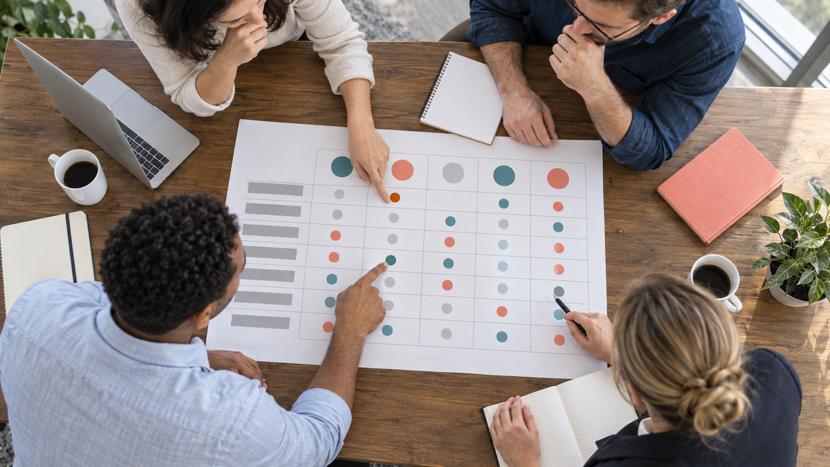 Matrice RACI dans PowerPoint : répartir les responsabilités d’un projet