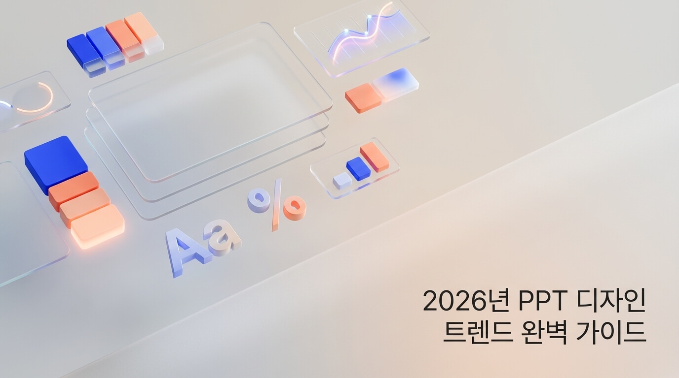 2026년 ppt 디자인 트렌드 완벽 가이드 및 스타일 전략