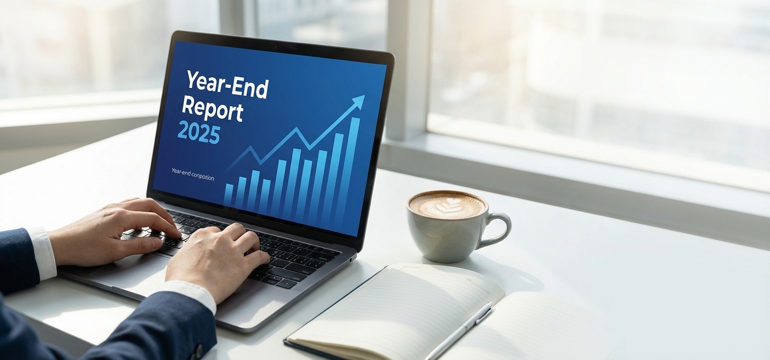 연말 보고서 PPT 완벽 가이드: 성과를 빛내는 작성법 및 AI 활용