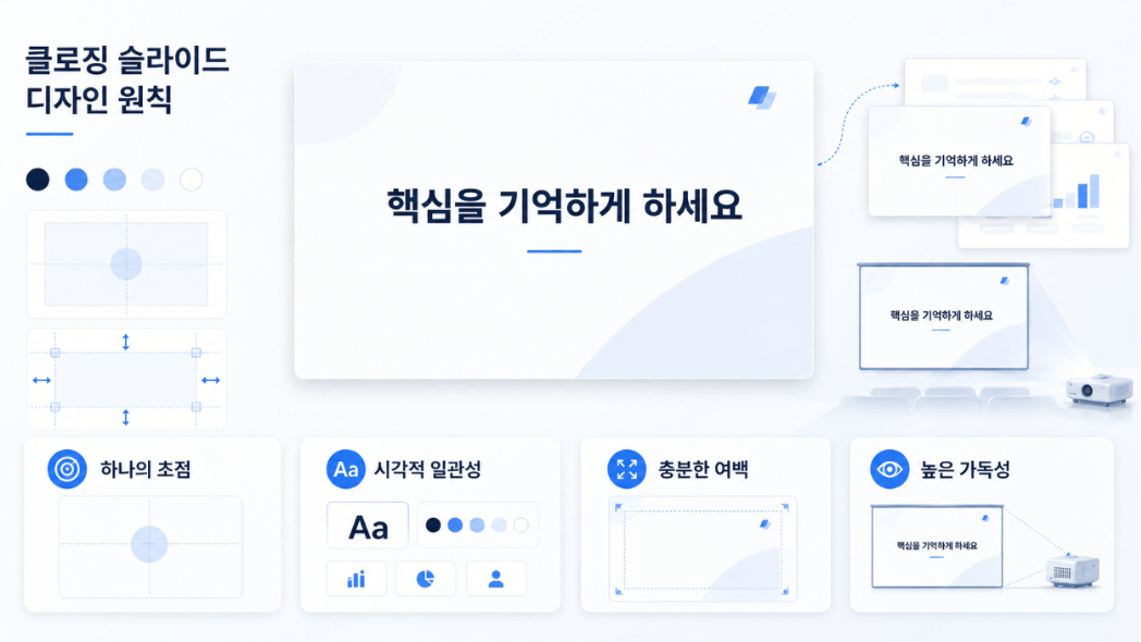 ppt 마무리 슬라이드